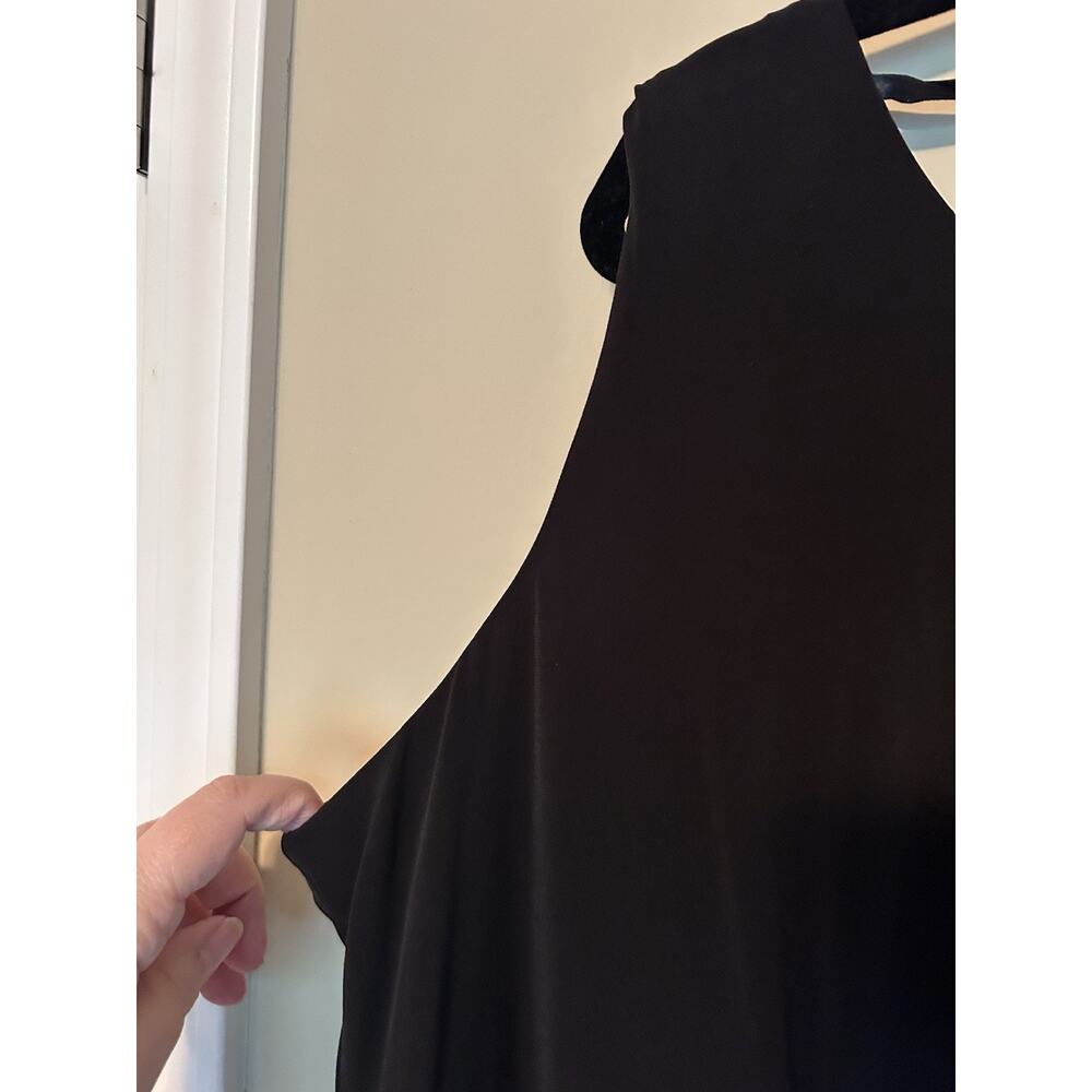 Jessica Howard Two Piece Black & White Maxi Dress 22W - Picture 5 of 14